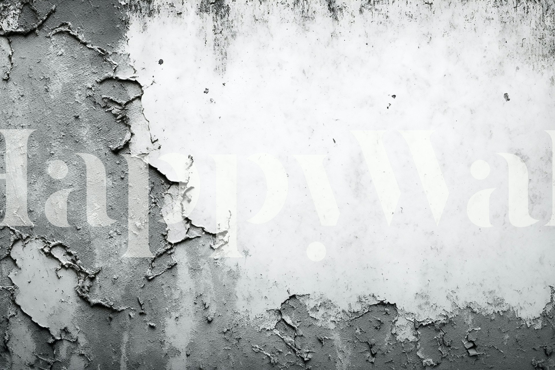 Abstract distressed concrete wall mural with weathered texture