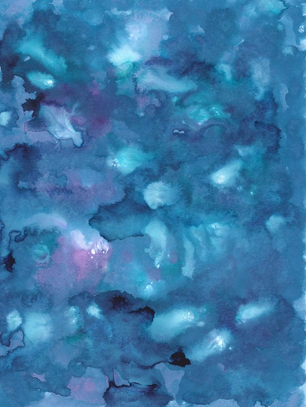 Dreamy Ocean Abstract 1