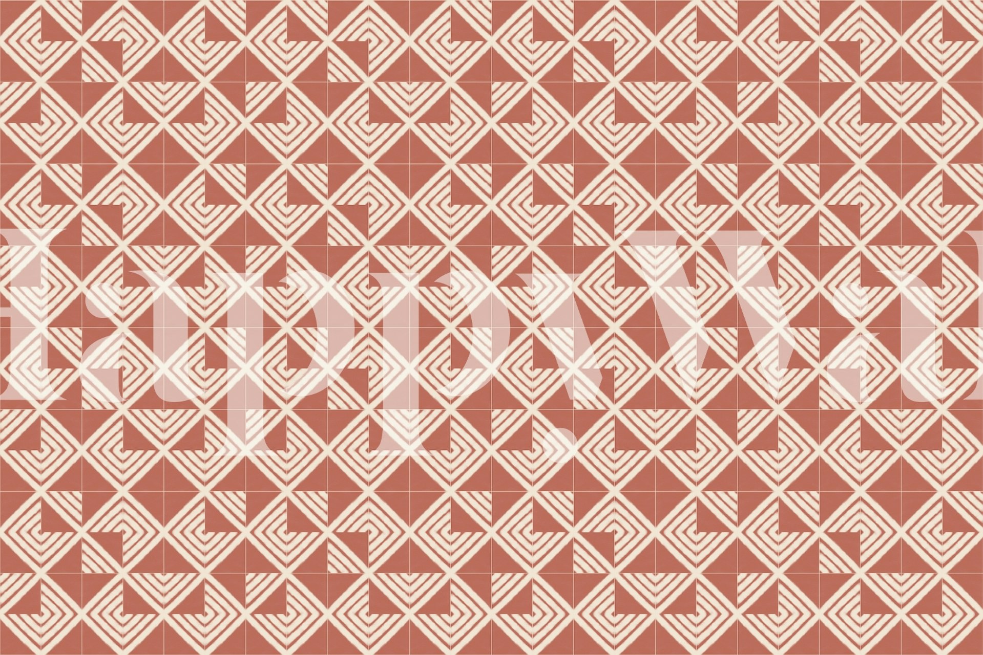 Rustic Sandstone Mixed Tiles wallpaper in a room