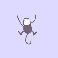 Lavender Purple Monkey baby tapete