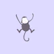 Lavender Purple Monkey baby