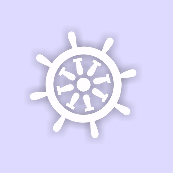 Pastel Lilac Rudder Scandi
