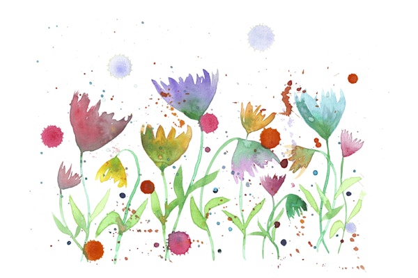 Watercolor Garden 4