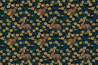 Rabbits and dandelions 2 papiers peint