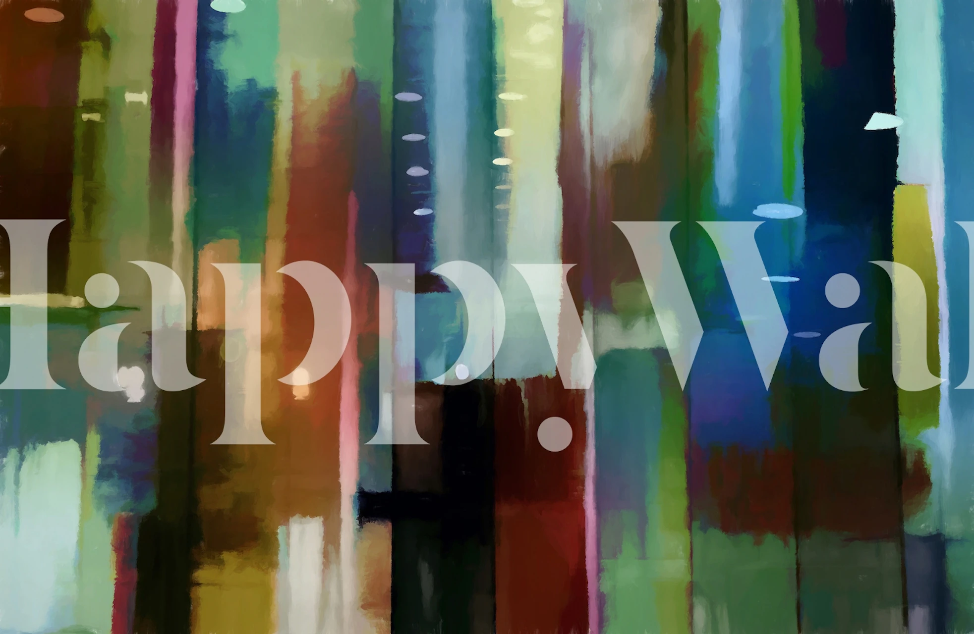 Abstract vertical strokes in vibrant colors wallpaper
