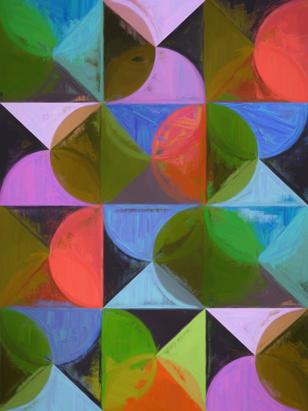 Triangles and Half Circles