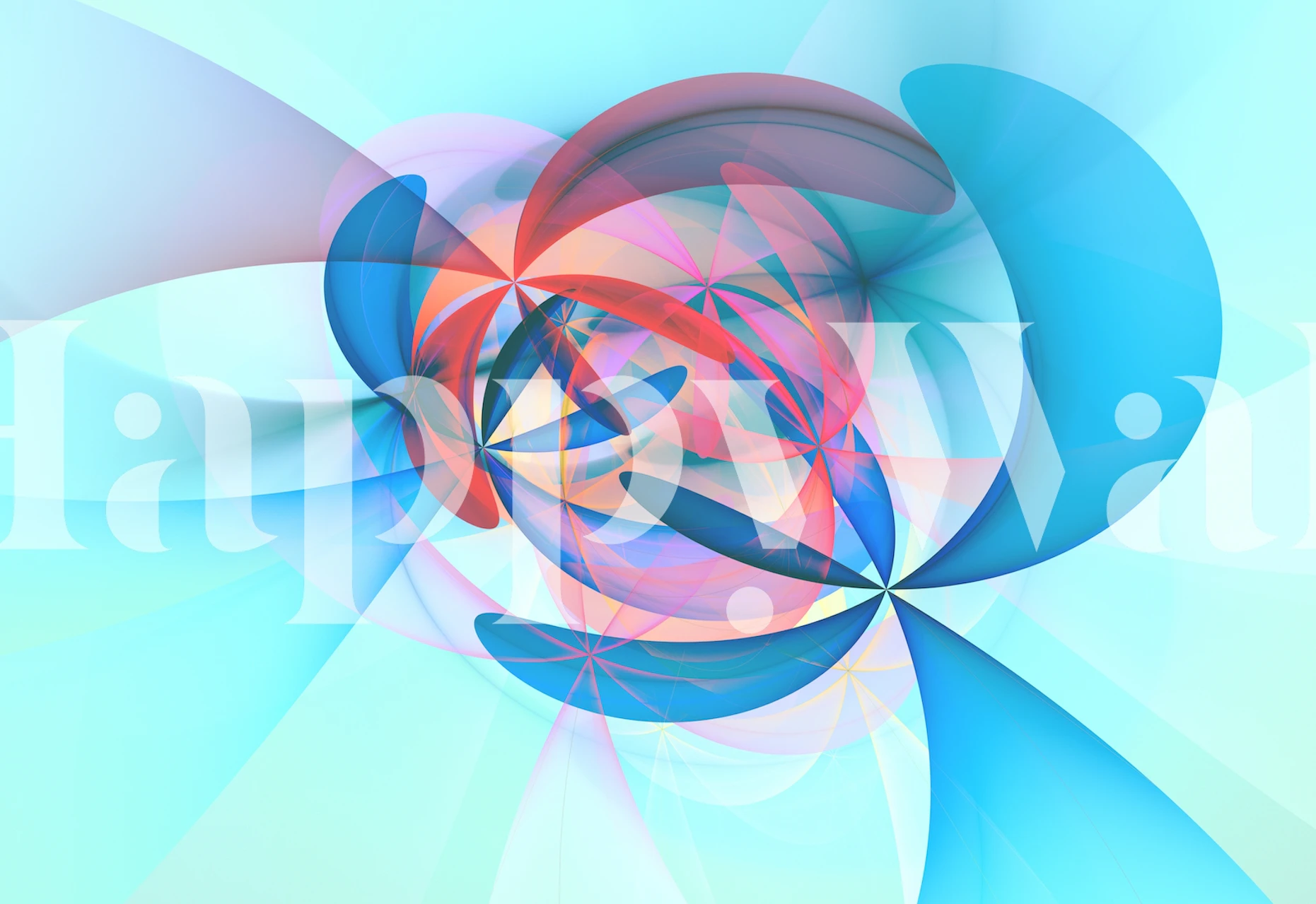 Floral Cocoon wallpaper in a room setting