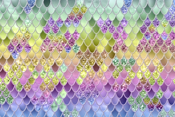 Mermaid Glitter Scales 6a
