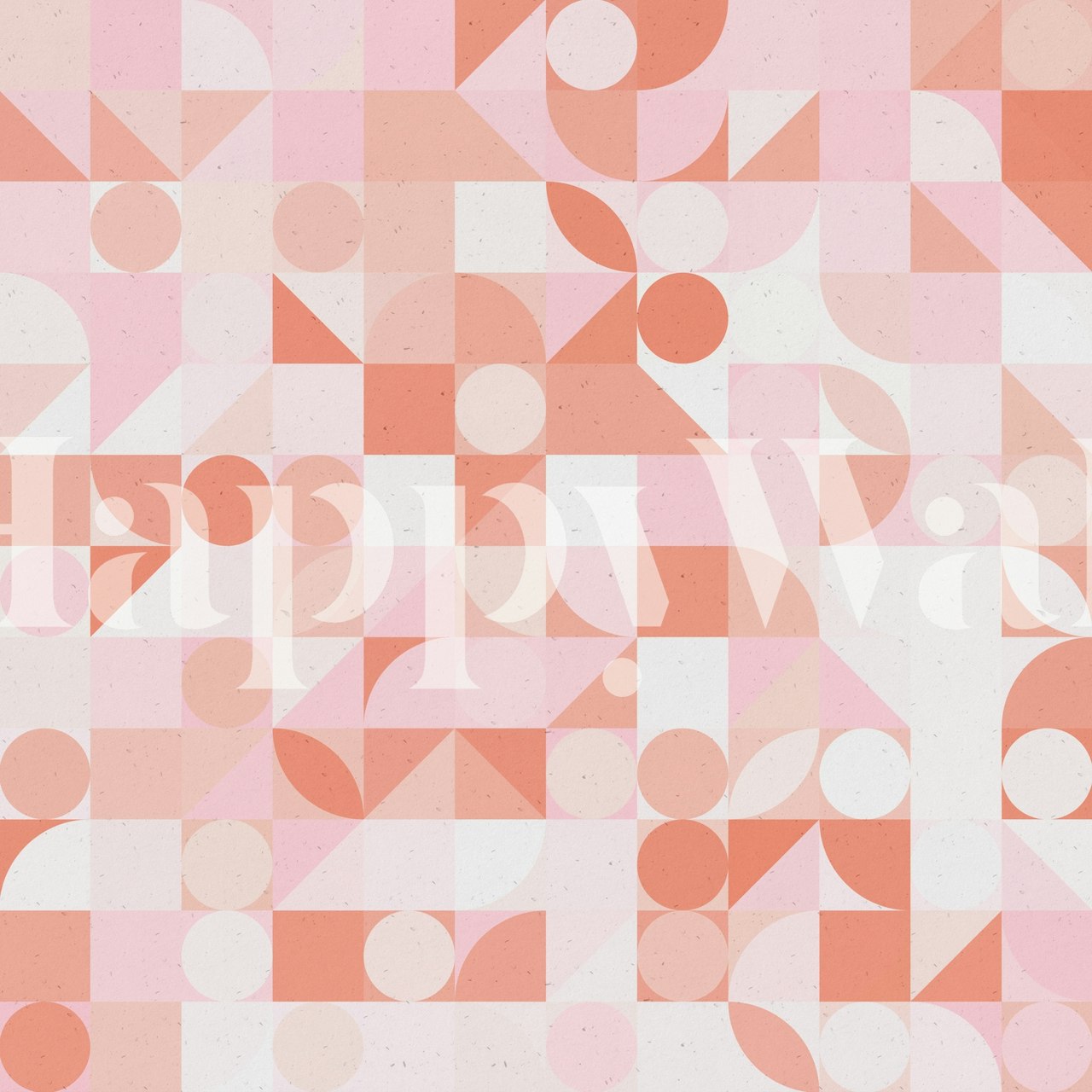 Abstract Geometry tapeta w pokoju