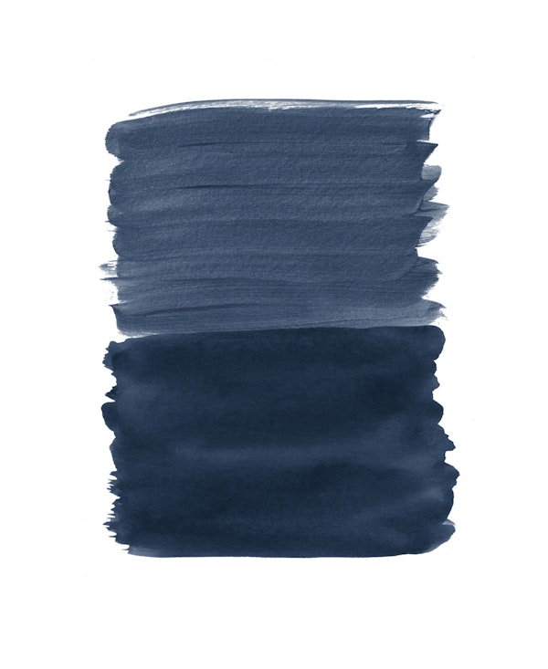 Blue Abstract Minimalism 1