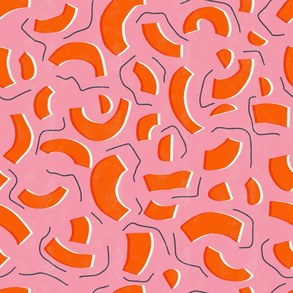 Creative colorful shapes