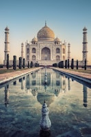 Taj Mahal Reflection wallpaper