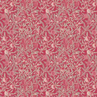 Viva Magenta Fruit Pattern carta da parati