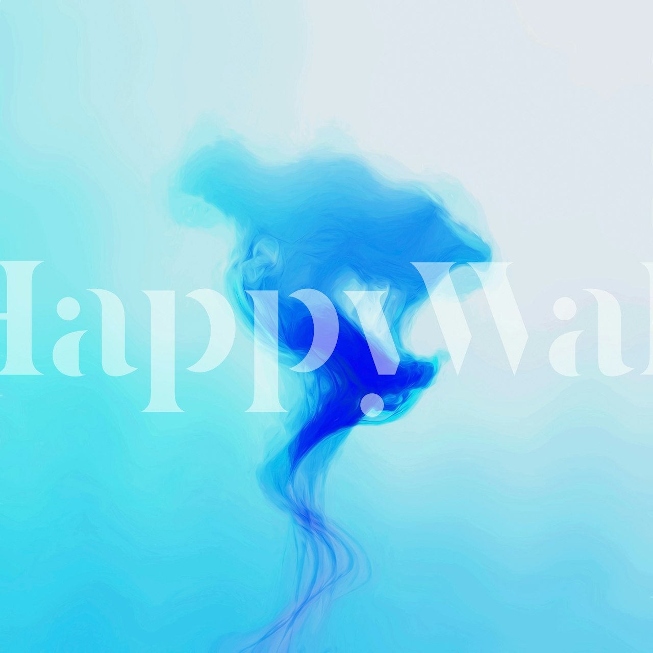 Jellyfish 2 wallpaper in a modern room