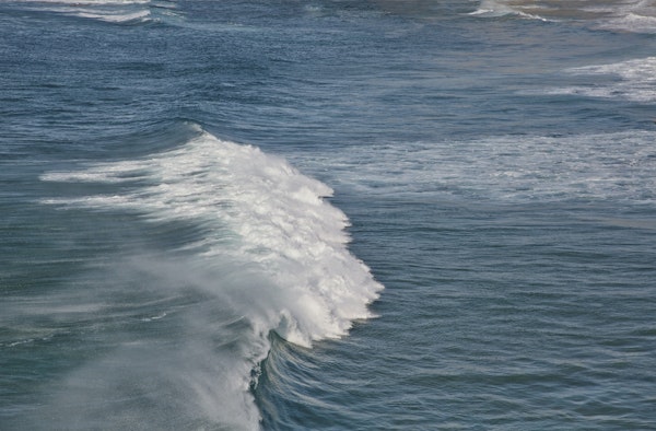 Wave On Portugal Atlantic
