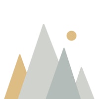 Minimalist Boho Mountain papiers peint