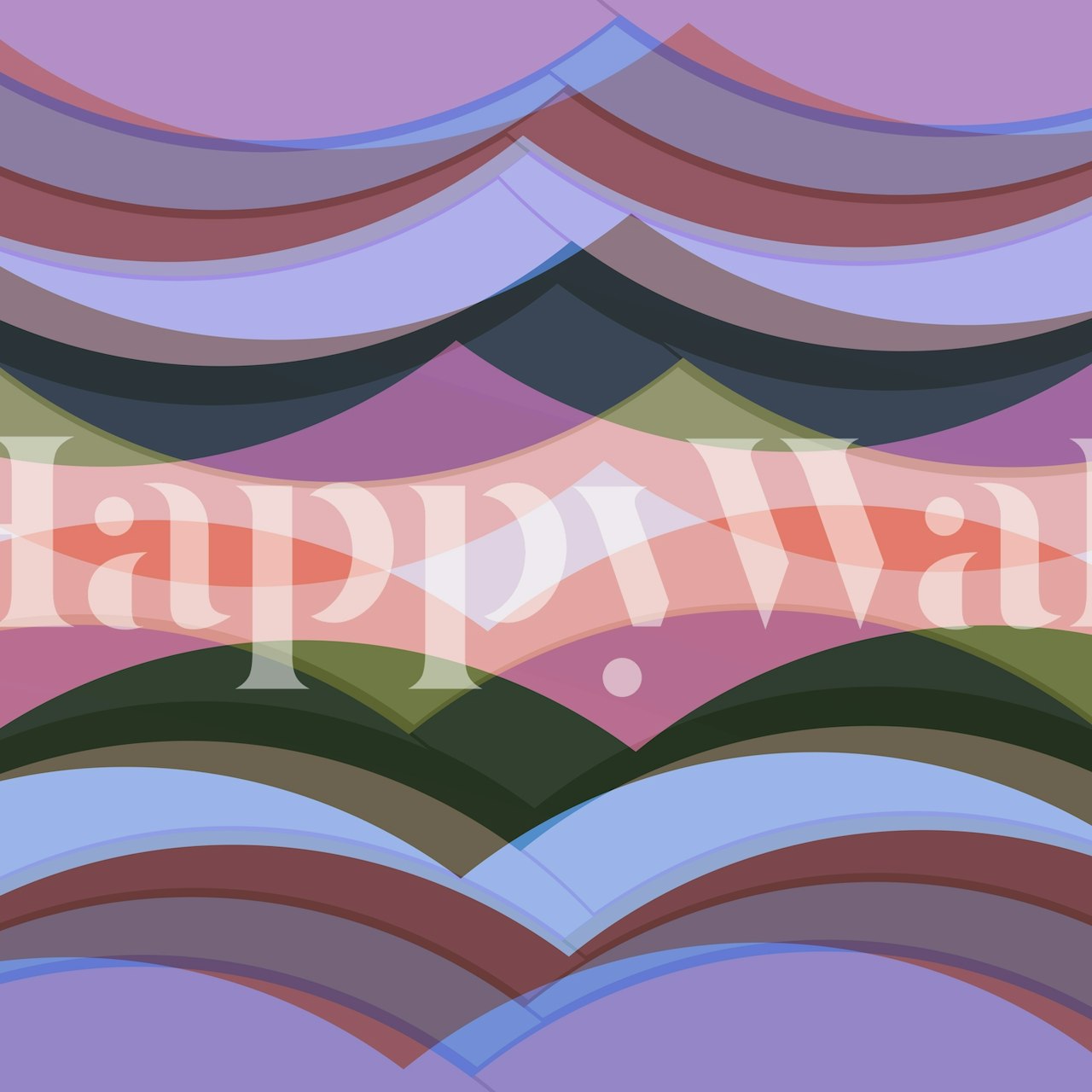 Ripples 7 wallpaper in a room setting