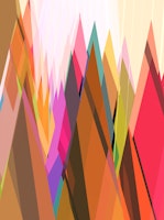 Pointed Shapes 5 tapete