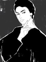 Woman Abstract 2 carta da parati