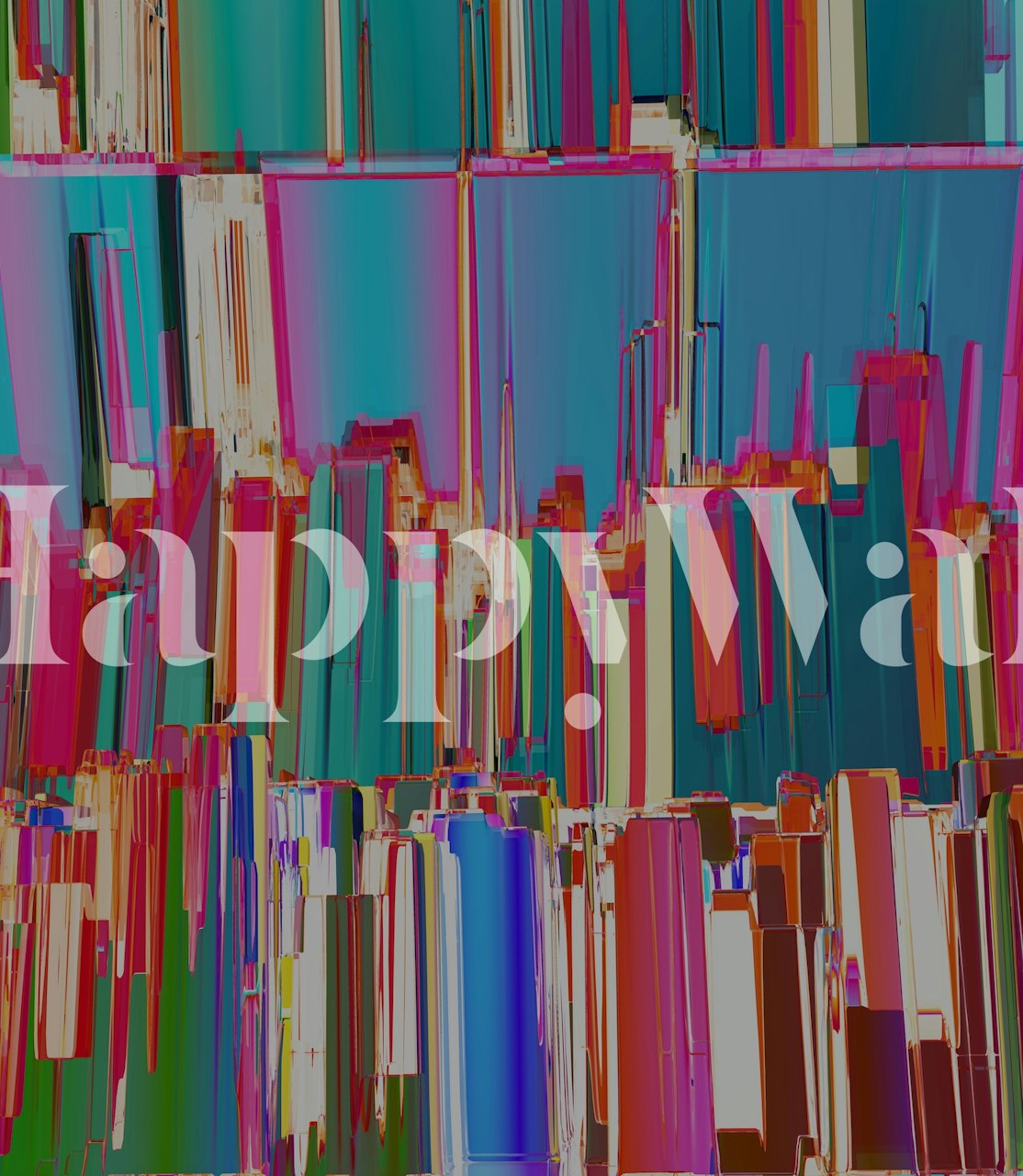 Colorful Abstract Vertical Wallpaper