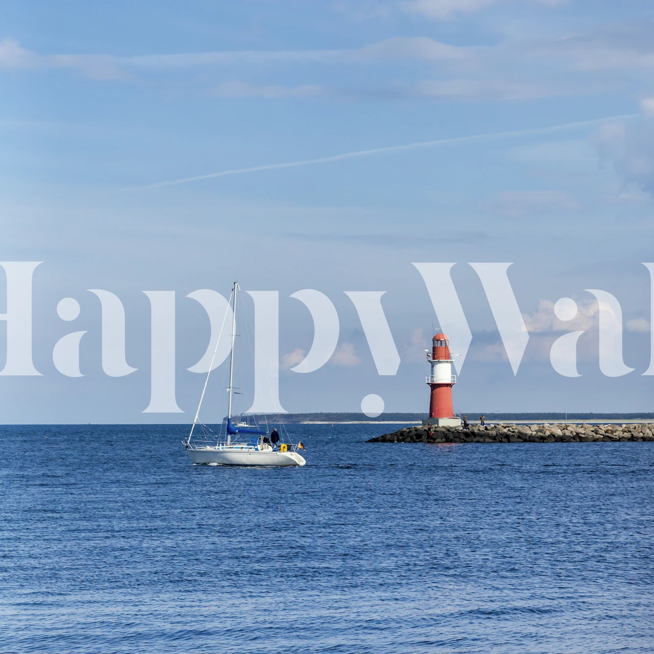 Baltic Sea tapetti huoneessa