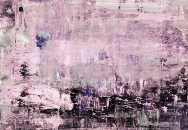 Abstract painting rosewood