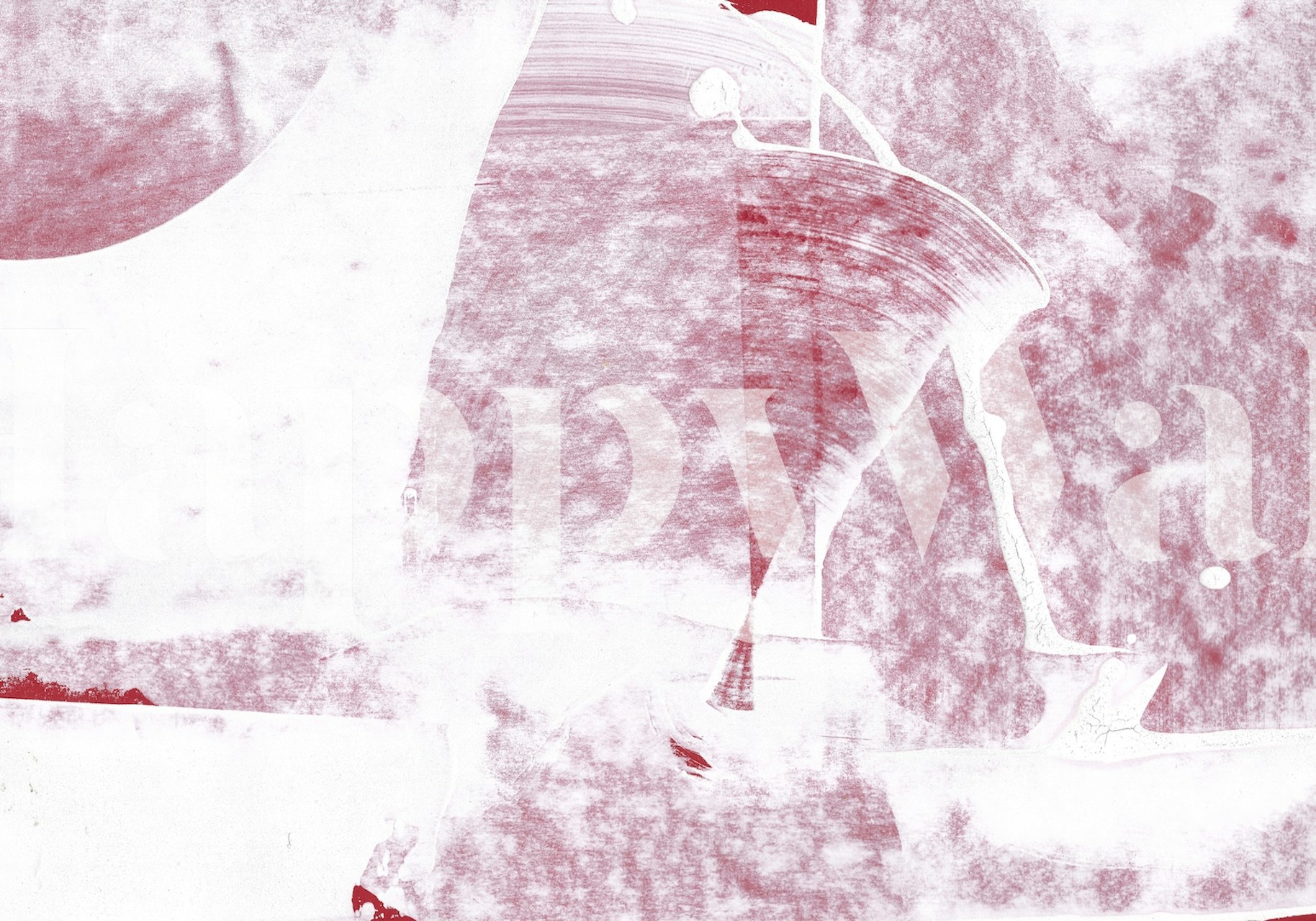 Abstract red and white wallpaper with textured patterns