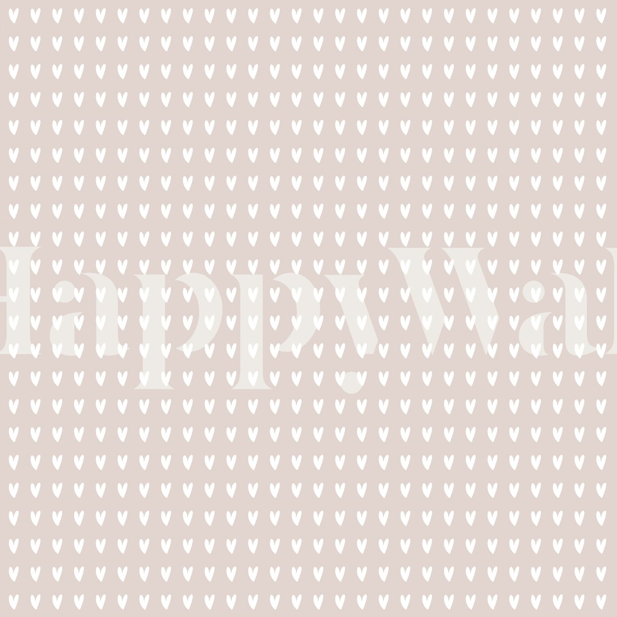 Blush Pink Heart wallpaper - Happywall