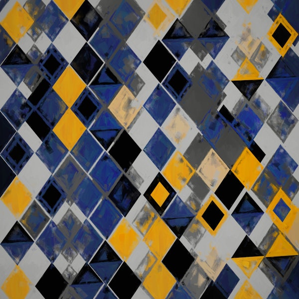 Geometric with Rhombuses
