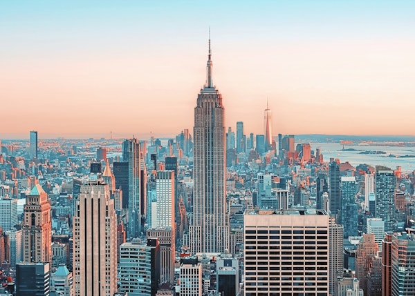 Evening in Manhattan