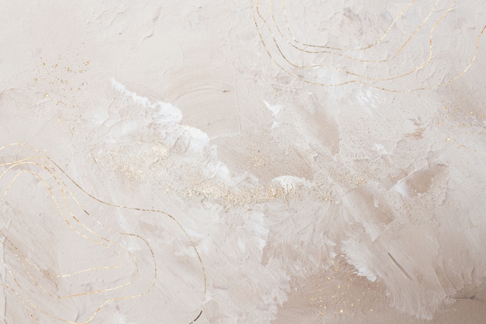 Beige Tapete Für Einen Ruhigen, Schlichten Stil