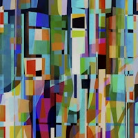 Colorful Square 1 ταπετσαρία