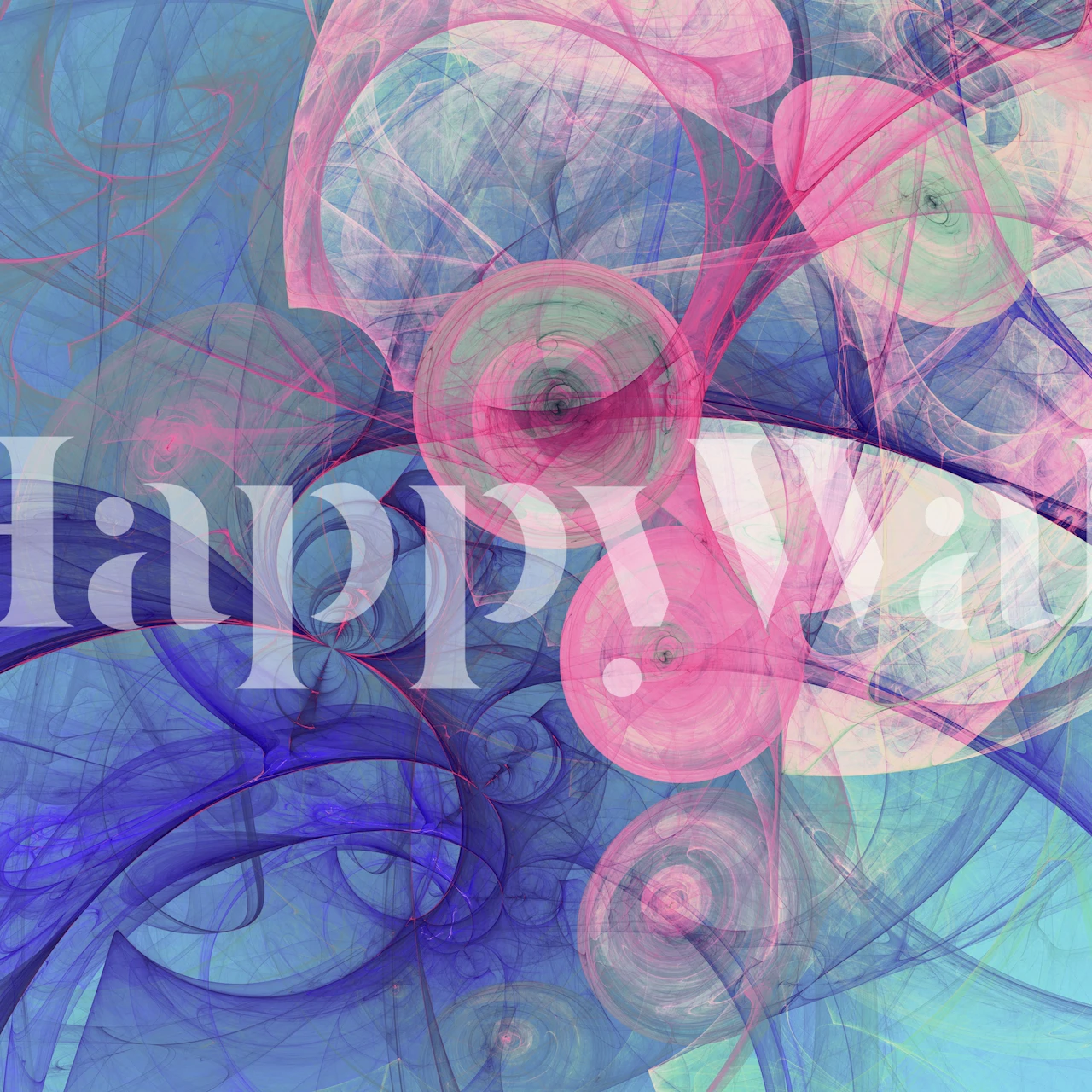 My Pink Glasses Wallpaper im Wohnzimmer