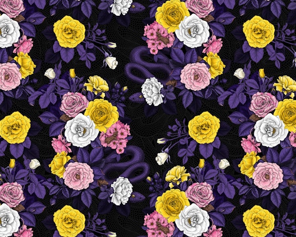 Hidden in the roses 8