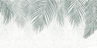 Palm Leaves Green behang