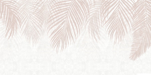 Palm Leaves Beige