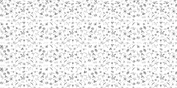 Pattern Floral White