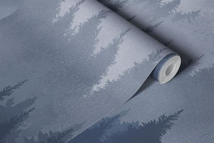 Forest Bluewallpaper roll