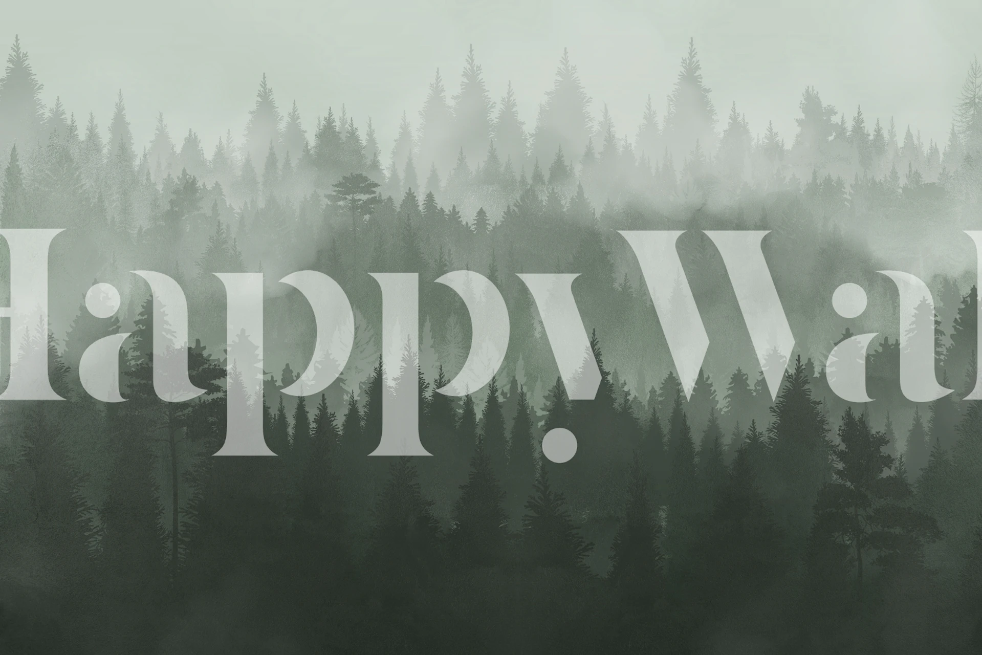 Forest Green 2 wallpaper design in a room