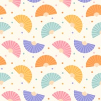 Hand Fans - Pastel carta da parati