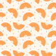 Orange Hand Fans