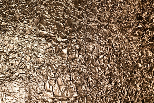 Crushed Gold Foil Glam 1