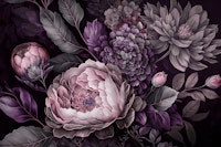 Pink Baroque Large Floral tapeta