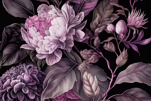 Moody Baroque Large Floral 2