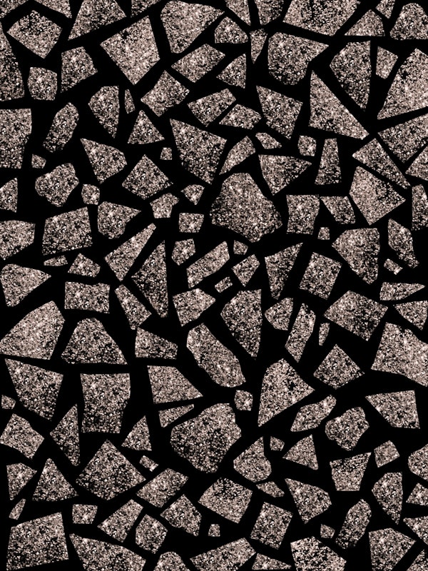 Terrazzo Rose Gold Glitter 1