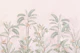 Pastel blush jungle landscape