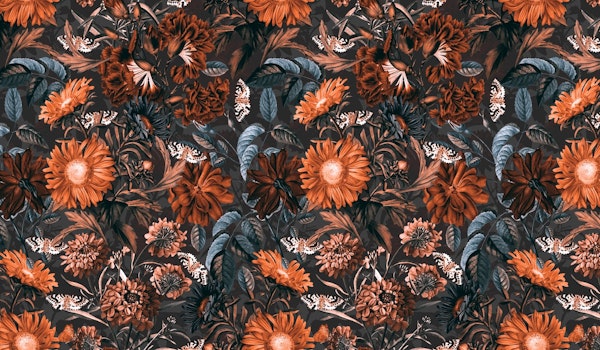 Autumn Winter Flowers V