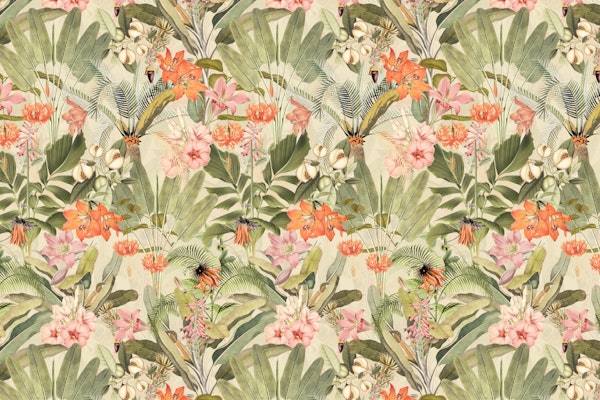 Tropical Hibiscus Jungle