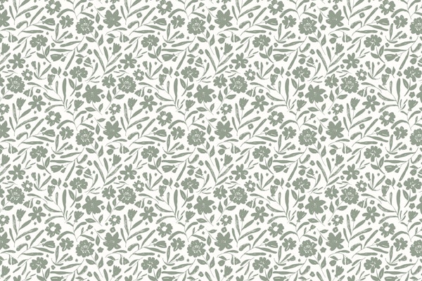 Green monochrome garden B