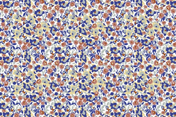 Modern simple garden pattern A